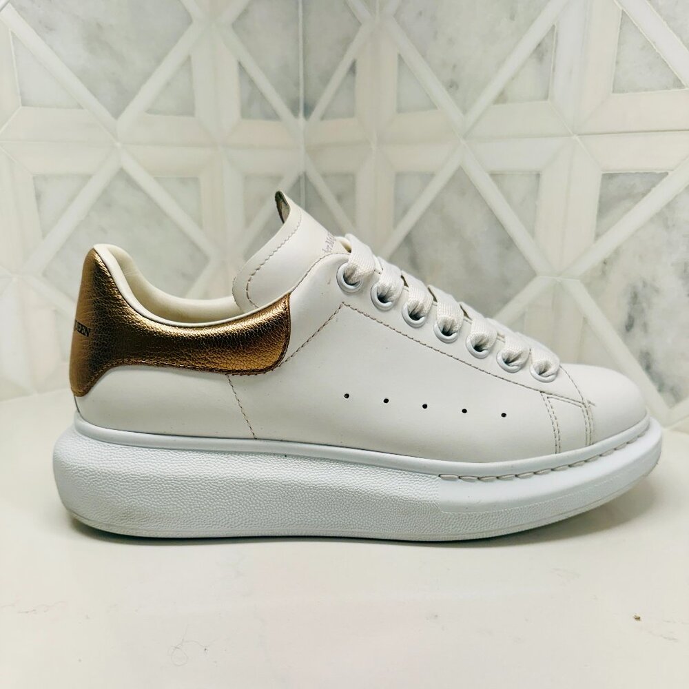 Alexander McQueen Oversized Sneaker Rose Gold